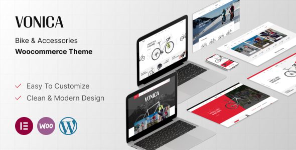 Vonica – Bike and Accessories WooCommerce Theme